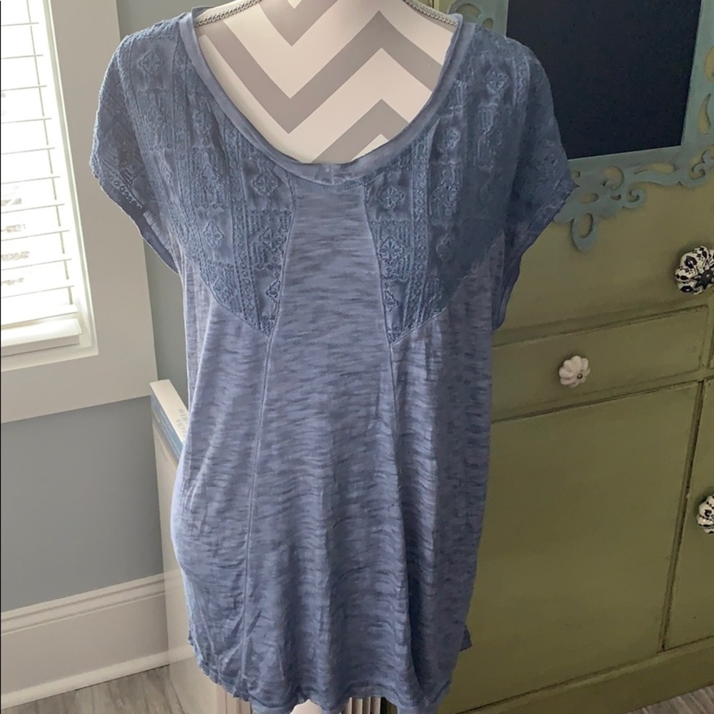 NWT Indigo Embellished Top - 1XL